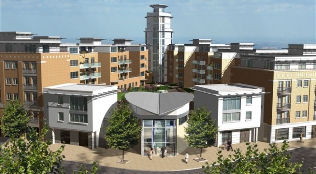 Artist's impression of how the scheme will look