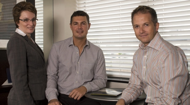 Finalists: Sarah Cox, Stephen Chard and Neil Robinson