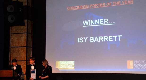 Isy Barrett is named UK's best porter