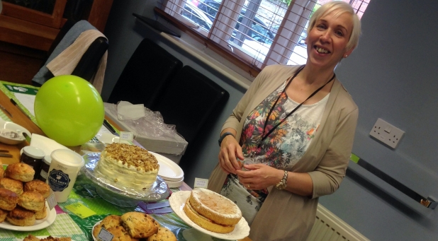 Macmillan coffee morning sells like hot cakes